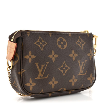 Louis Vuitton Monogram Mini Pochette Accessories 3 of 9
