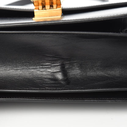 Celine Box Calfskin Medium Classic Box Flap Bag Black 10 of 13