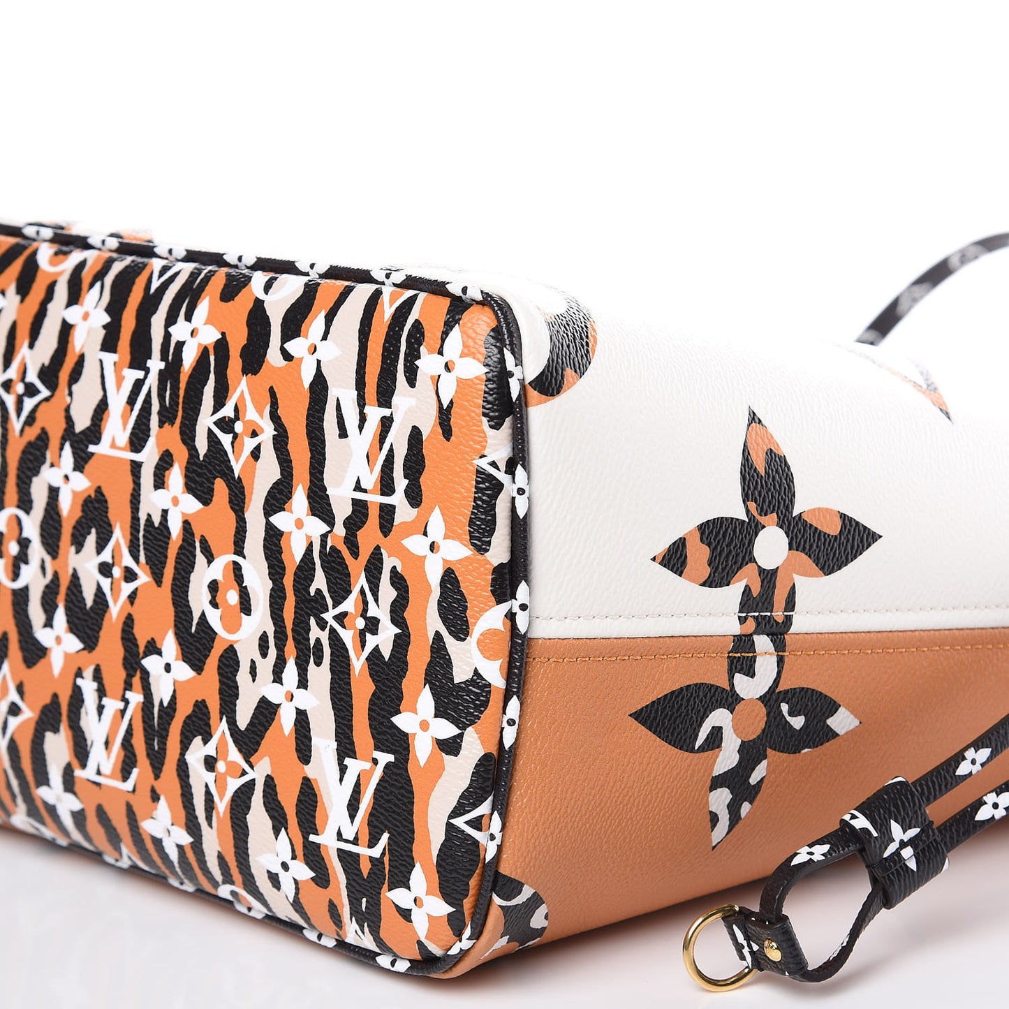 Monogram Giant Jungle Neverfull MM Ivory