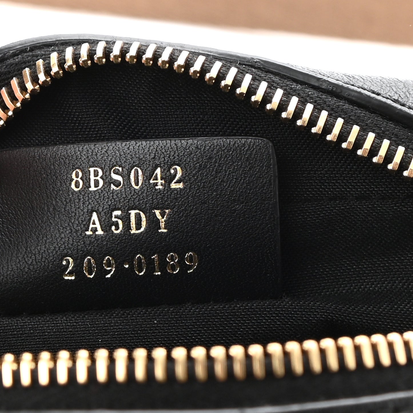 Vitello Grace Matte Mini Fendi Cam Black
