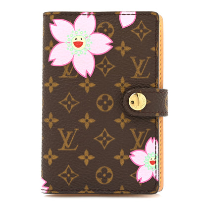 Louis Vuitton Monogram Cherry Blossom Carnet de Bal Mini Agenda Cover Brown 1 of 7