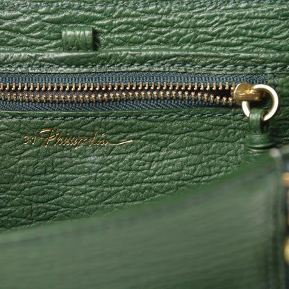 3.1 Phillip Lim Textured Calfskin Mini Pashli Satchel Jade 6 of 14