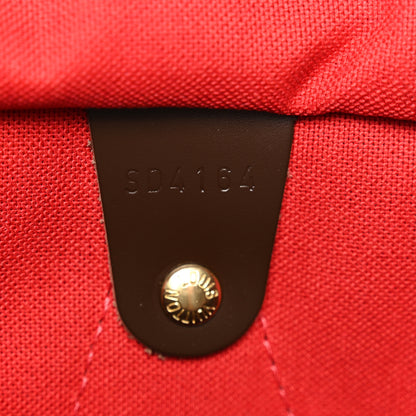 Louis Vuitton Damier Ebene Speedy 30 6 of 9