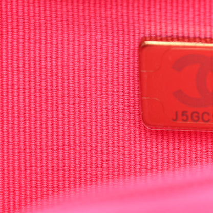 Chanel Caviar Quilted Wallet On Chain WOC Rose 8 of 12