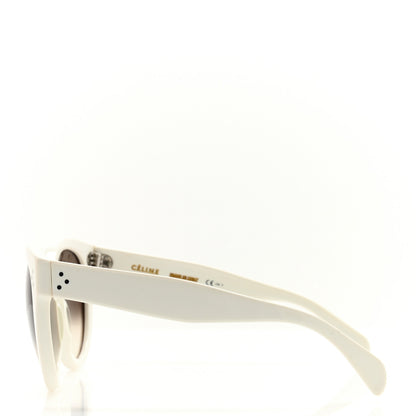 Celine Polarized Audrey Sunglasses CL41755 White 3 of 6