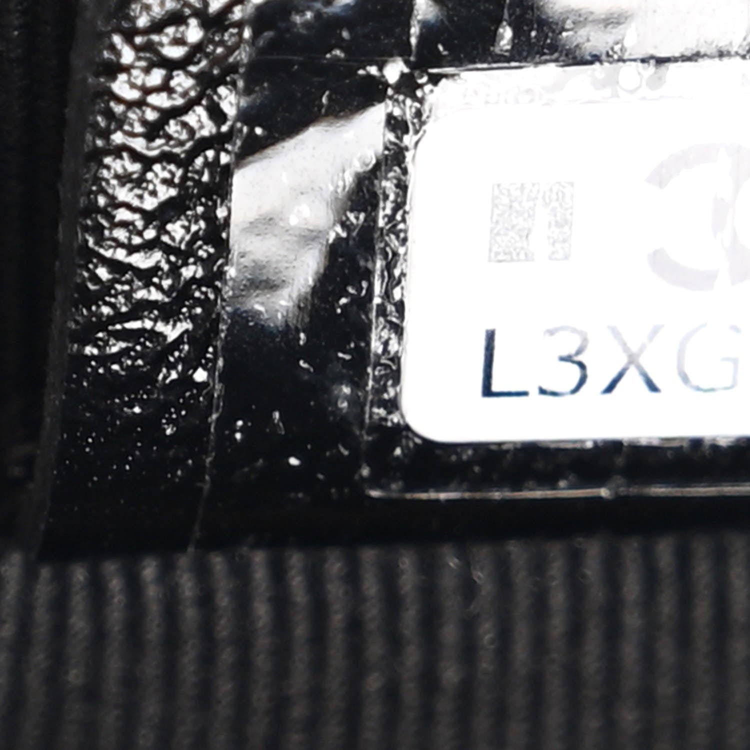 Chanel Shiny Lambskin Quilted Mini Cocodoc Top Handle Bag Black