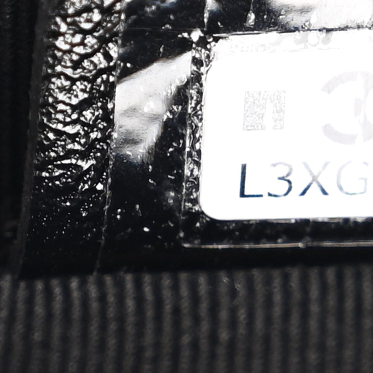 Shiny Lambskin Quilted Mini Cocodoc Top Handle Bag Black