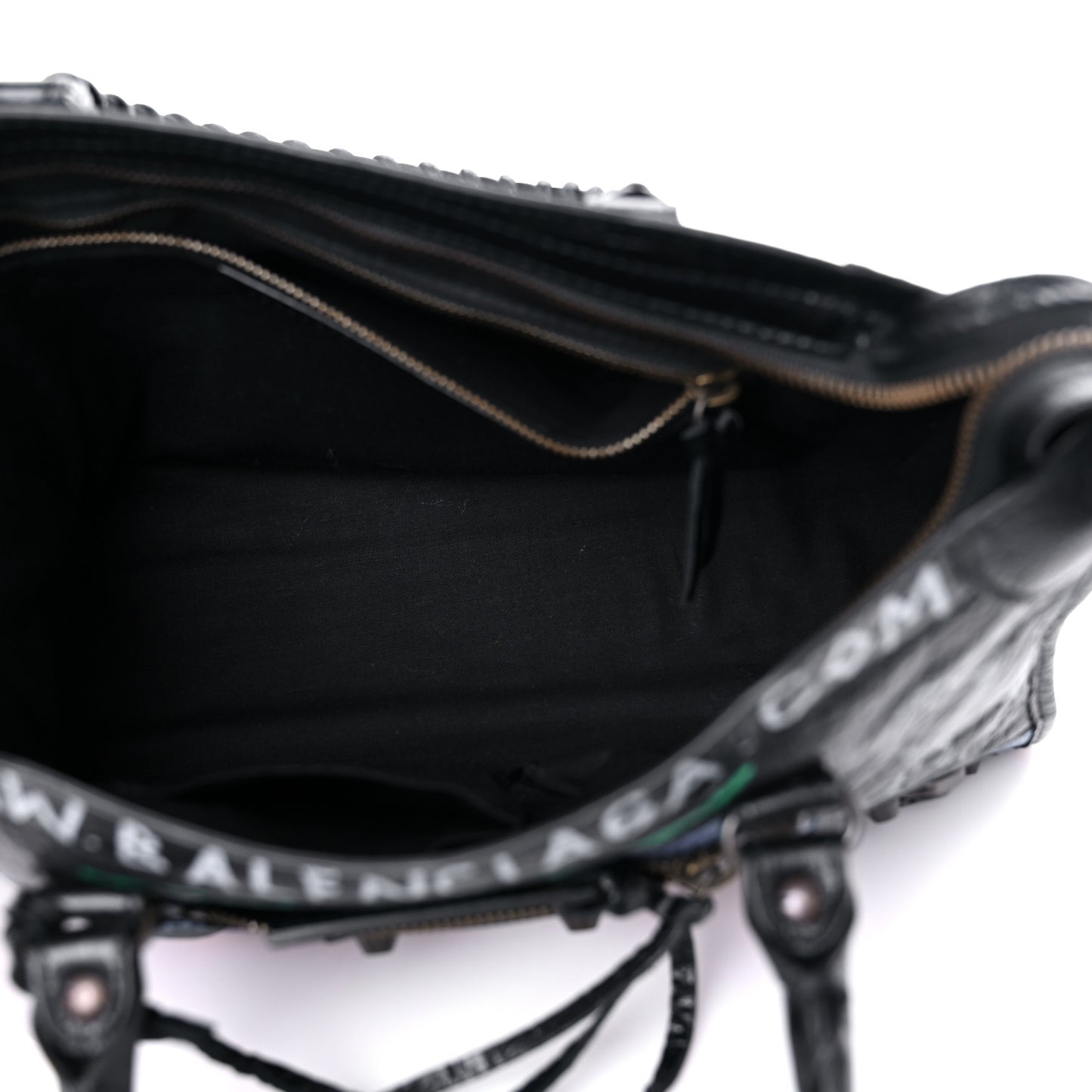 Agneau Graffiti All Over Classic Hardware S City Black Vert Rouge