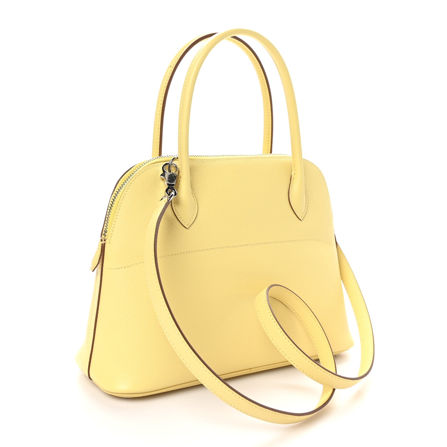 Hermes Epsom Bolide 27 Jaune Poussin 3 of 11