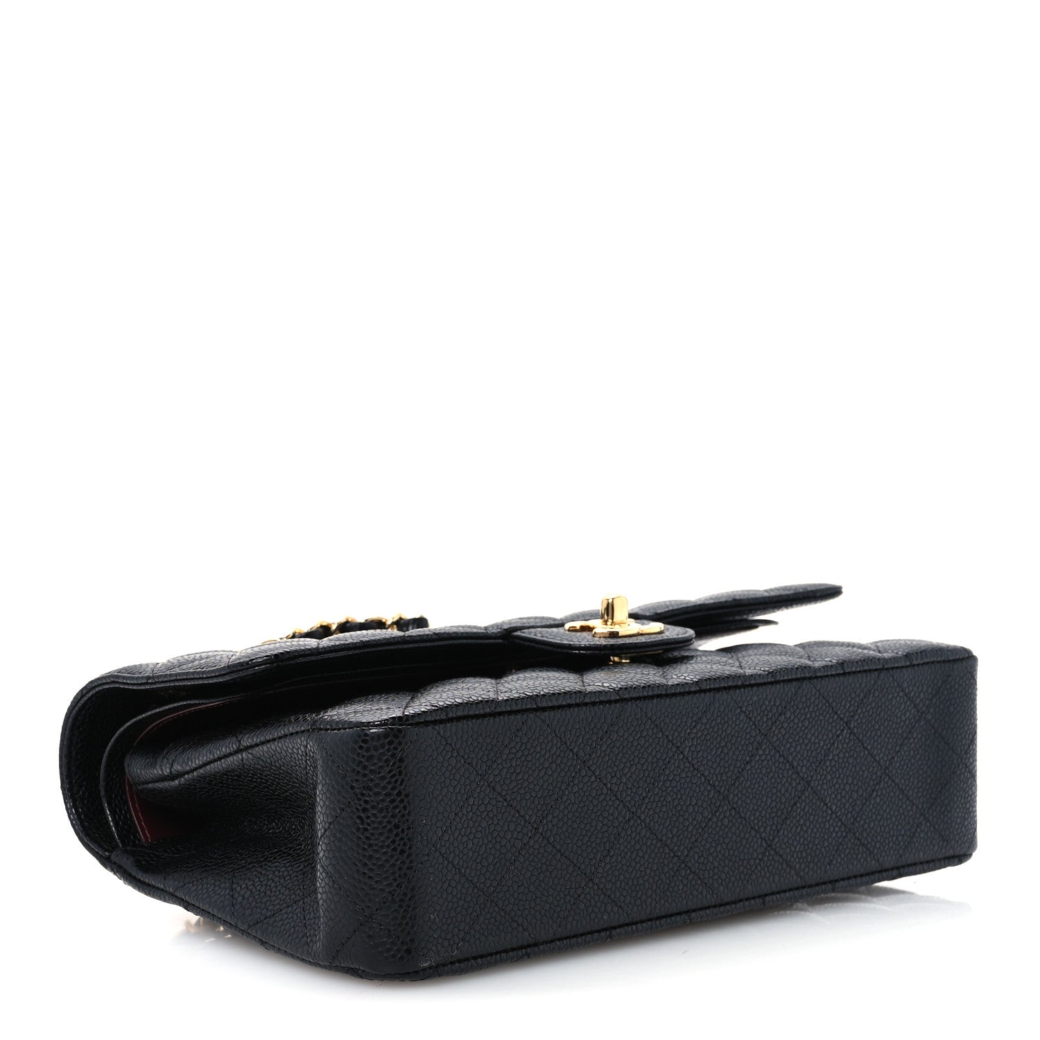 Chanel Caviar Quilted Medium Double Flap Black 3 of 10