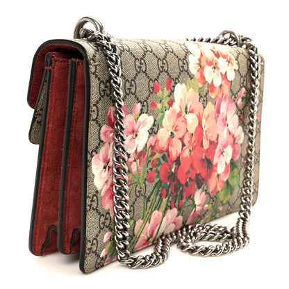 Gucci GG Supreme Monogram Blooms Small Dionysus Shoulder Bag Beige Multicolor Dry Rose 3 of 10
