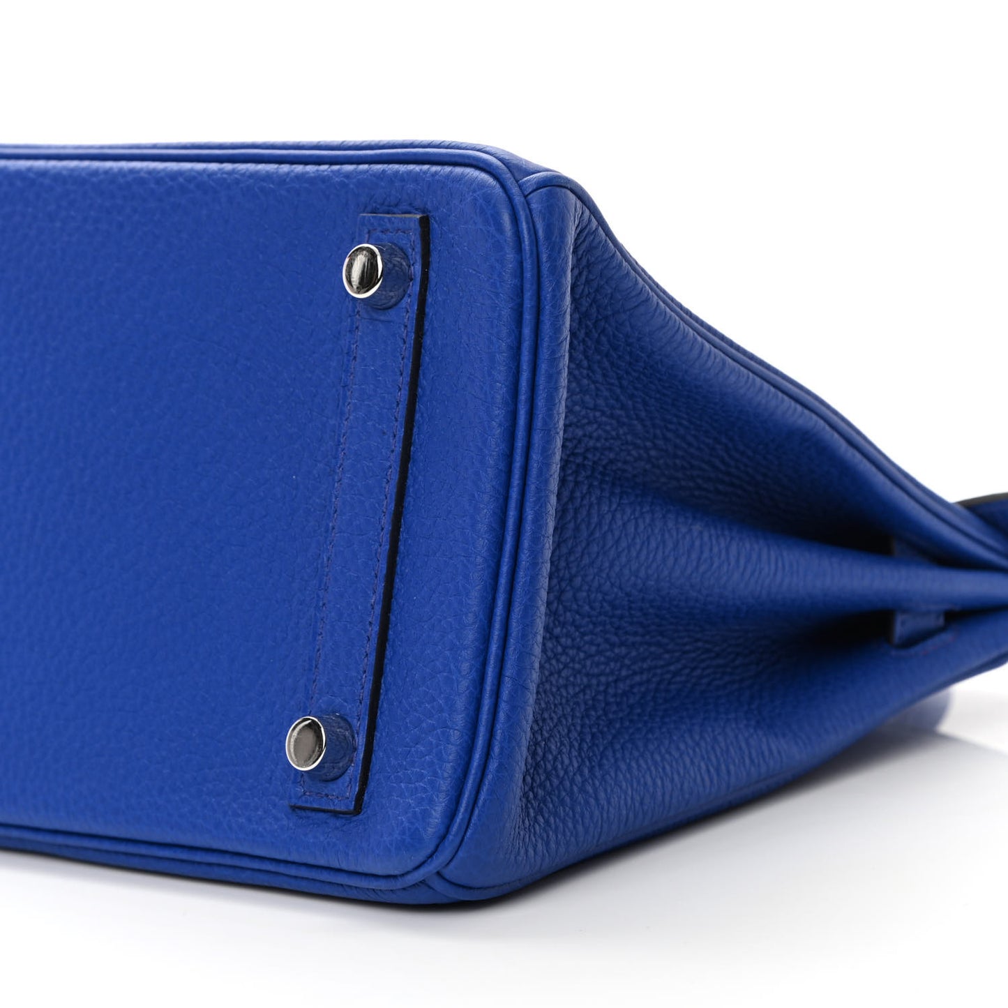 Togo Verso Birkin 25 Bleu Royal Capucine