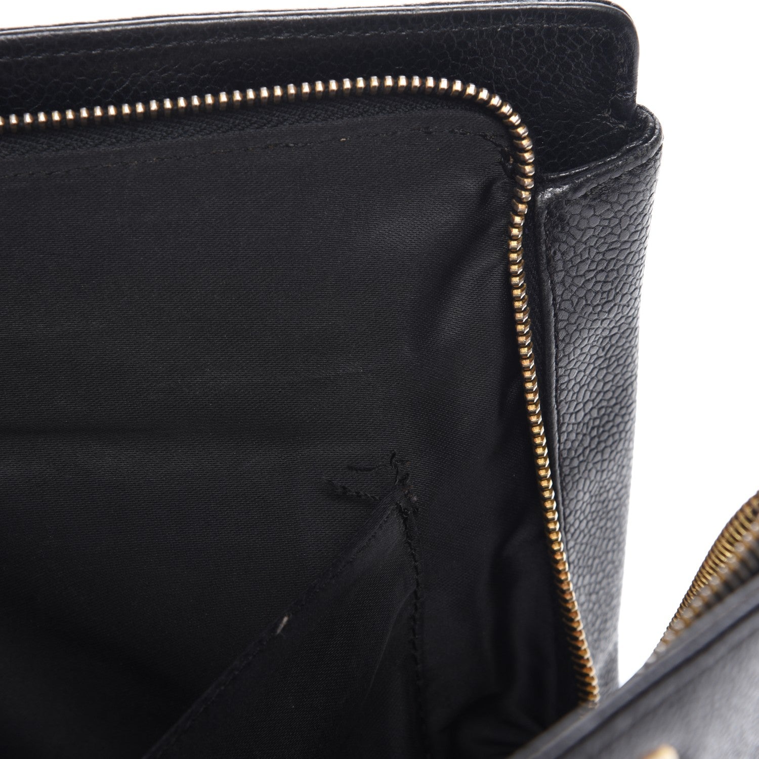 Chanel Caviar Shoulder Bag Black 6 of 12