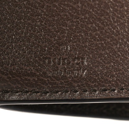 Gucci GG Supreme Monogram Web Ophidia Bi-Fold Wallet Beige New Acero 7 of 10