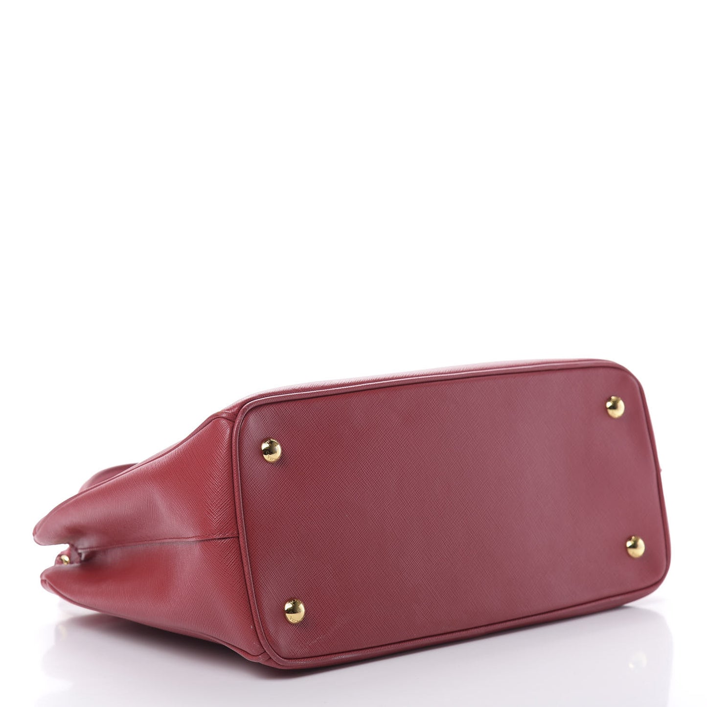 Saffiano Lux Medium Tote Fuoco