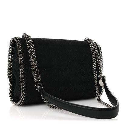 Stella McCartney Shaggy Deer Falabella Messenger Black 3 of 12