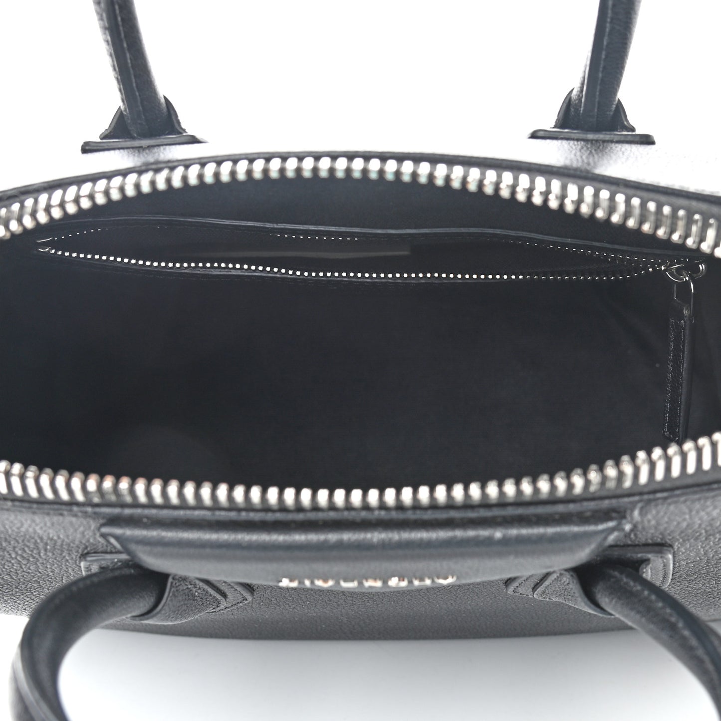 Sugar Goatskin Medium Antigona Black