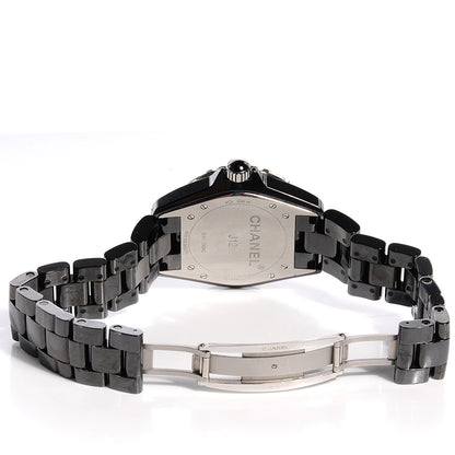 Chanel Stainless Steel Ceramic 38mm J12 Automatic Watch Black 5 of 6