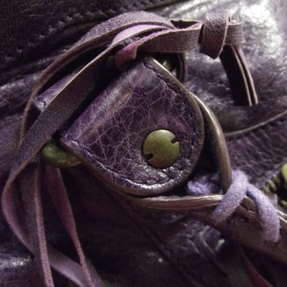 Balenciaga Agneau CITY Saphire Purple 7 of 14