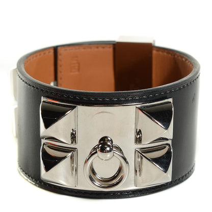 Hermes Chamonix Collier de Chien CDC Bracelet L Black 1 of 6