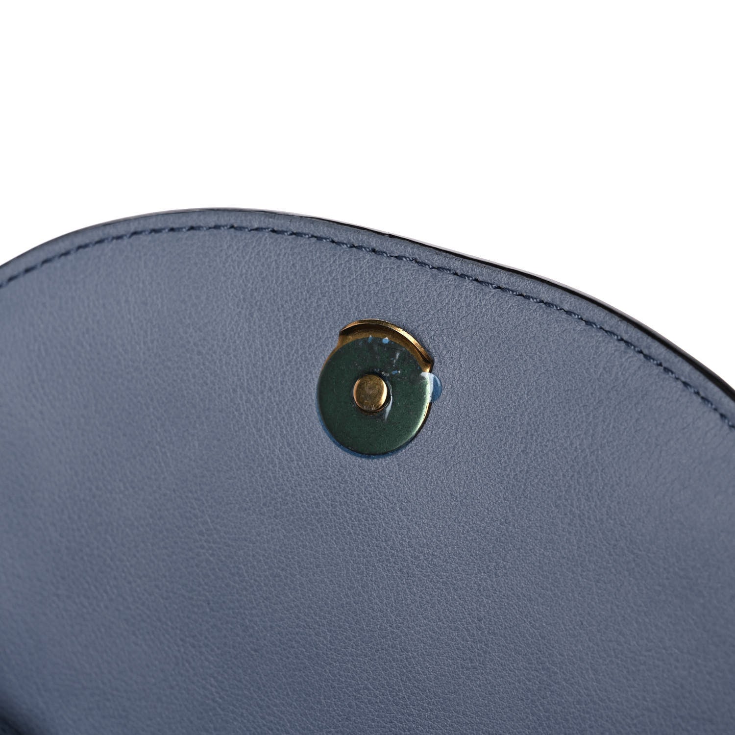 Chloe Calfskin Small Nile Bracelet Minaudiere Bag Washed Blue 11 of 11
