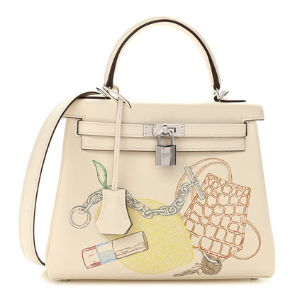 Hermes Swift In & Out Kelly Retourne 25 Nata 1 of 11