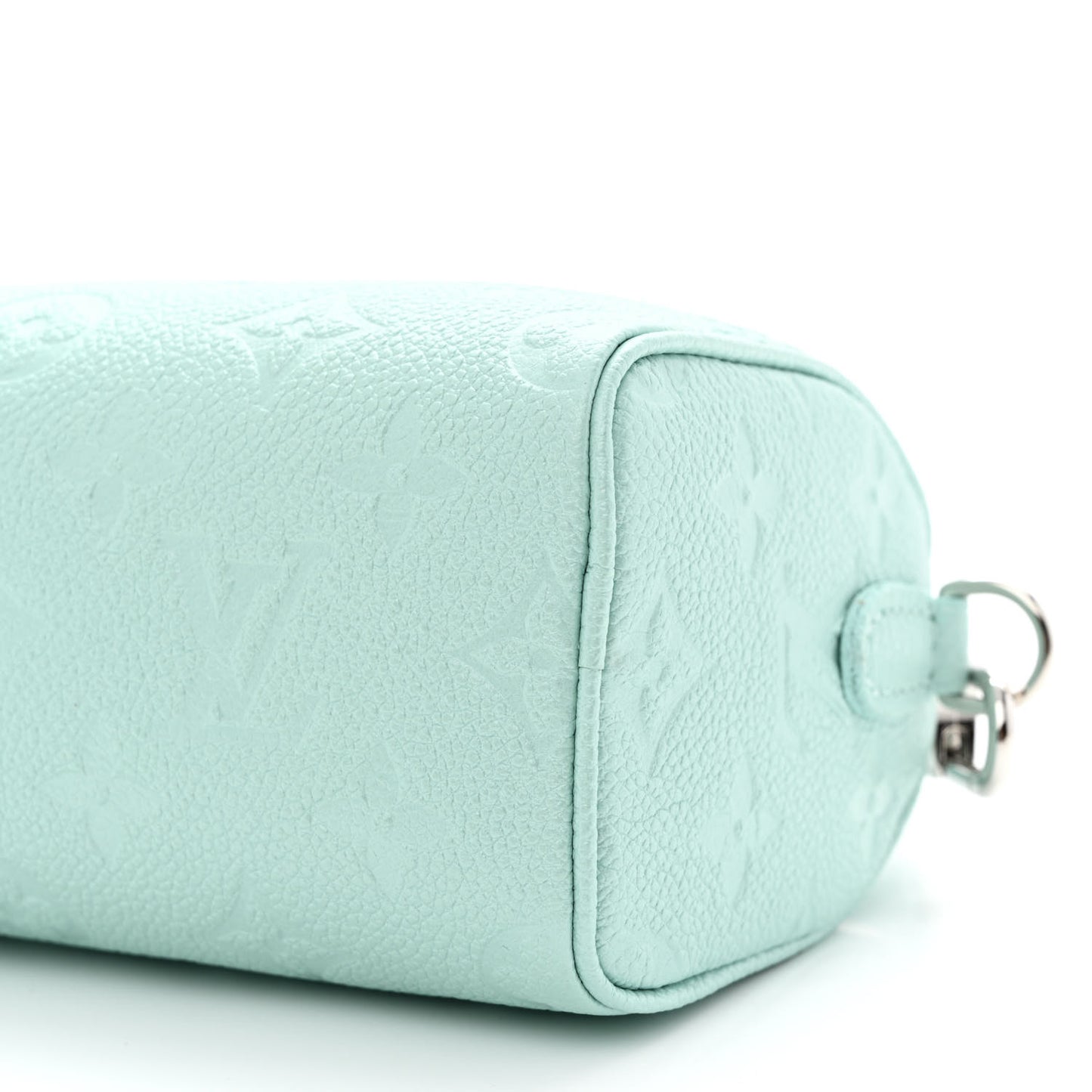 Empreinte Monogram Nano Speedy Pearly Lagoon Turquoise