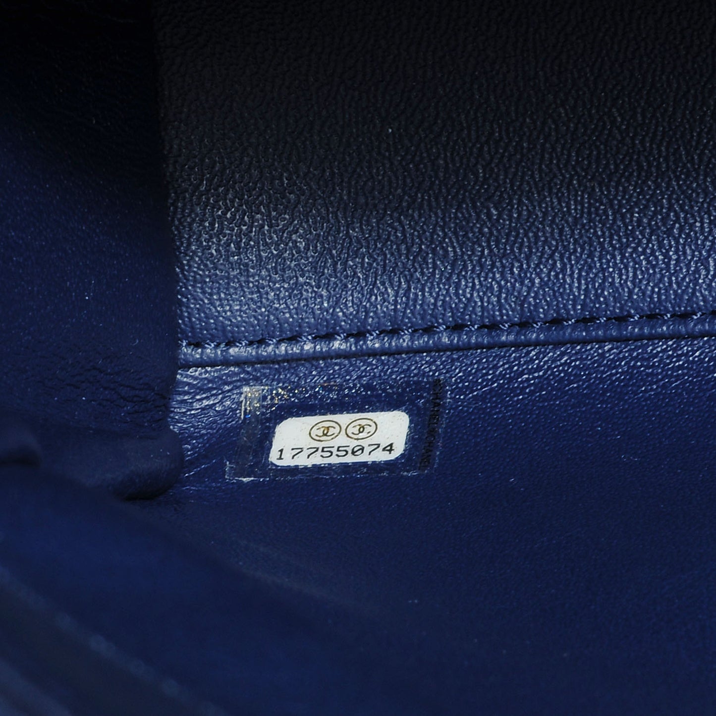 Lambskin Misia Camera Case Flap Blue