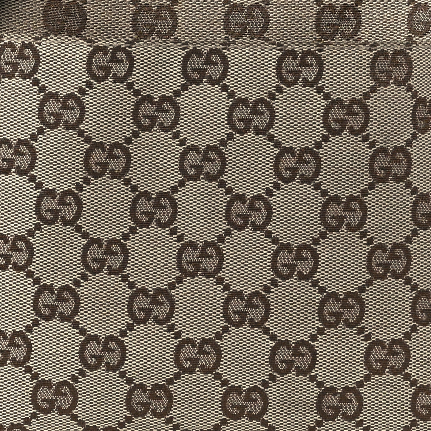 GG Monogram Web Messenger Crossbody Bag Dark Brown