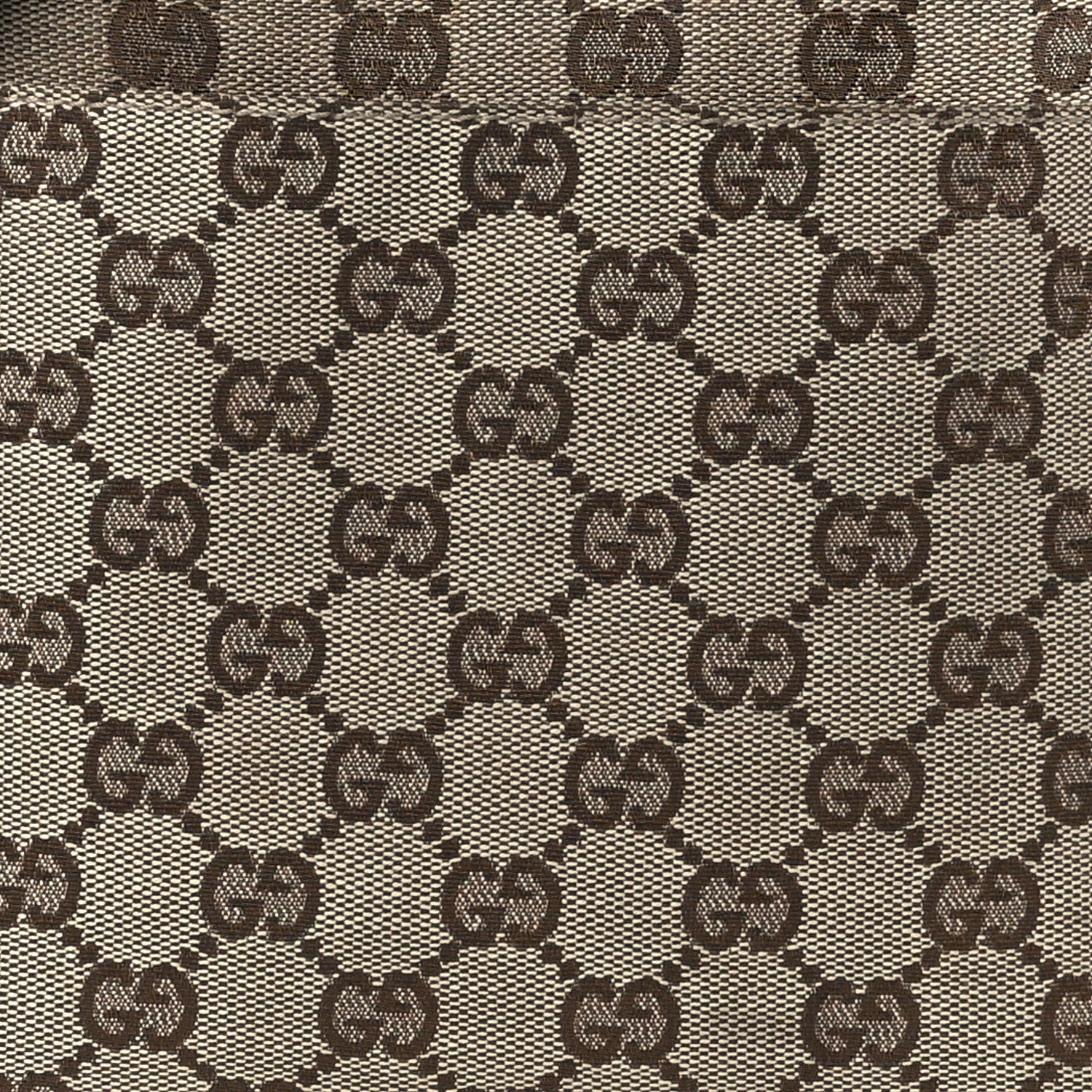 Gucci GG Monogram Web Messenger Crossbody Bag Dark Brown 10 of 16