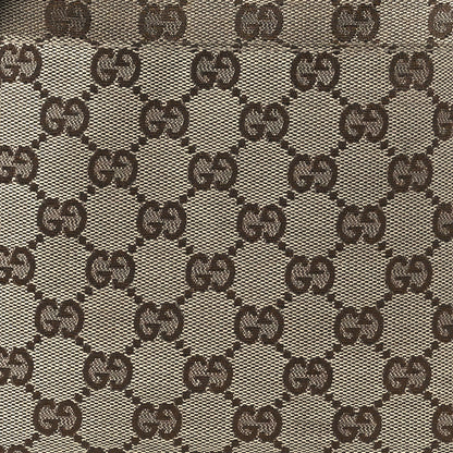 Gucci GG Monogram Web Messenger Crossbody Bag Dark Brown 10 of 16