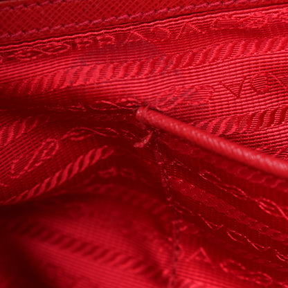 Prada Saffiano Lux Bowler Fuoco 9 of 17