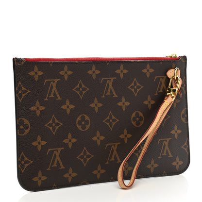 Louis Vuitton Monogram Neverfull MM GM Pochette Cherry 3 of 7