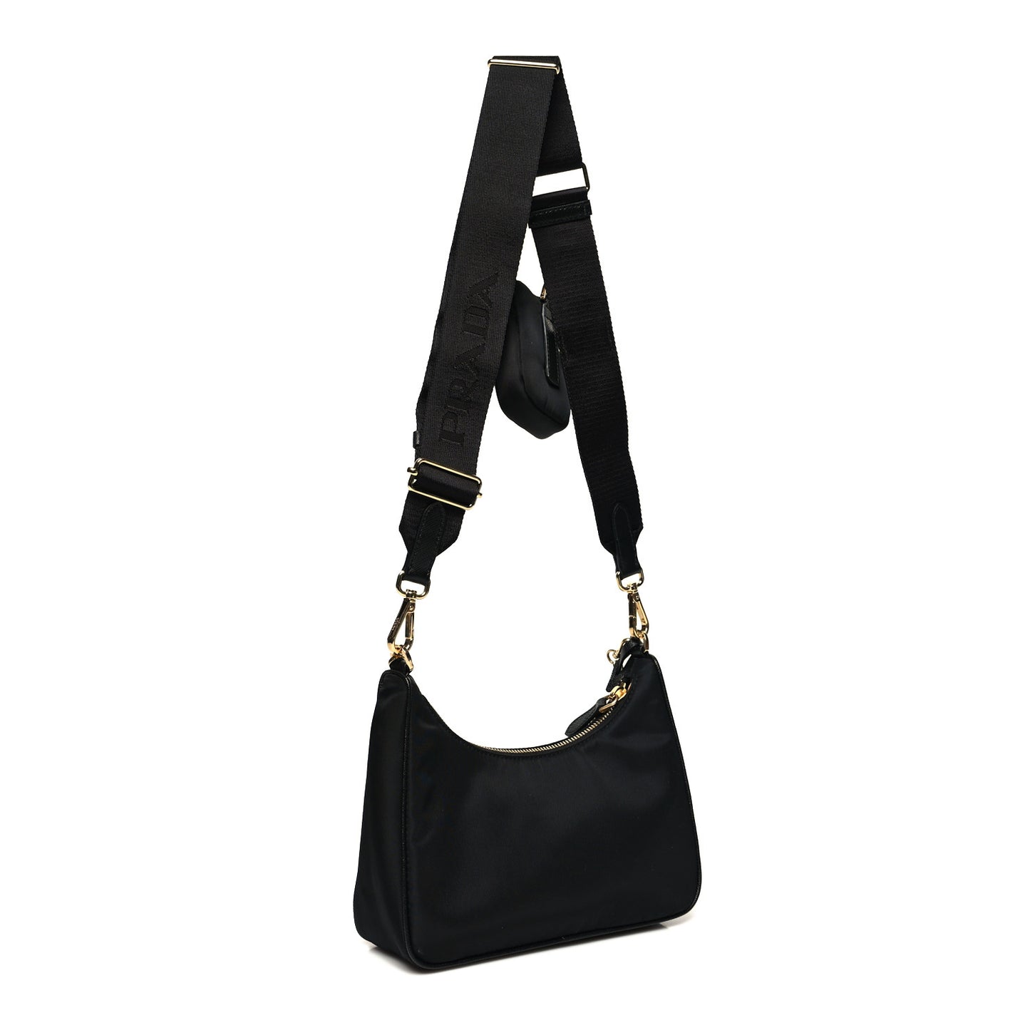 Nylon Re-Edition 2005 Shoulder Bag Black
