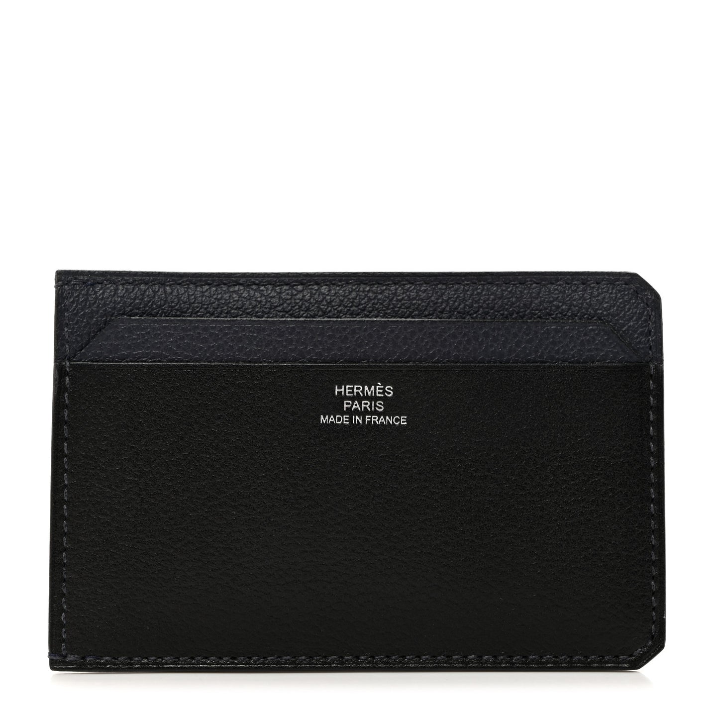 Evercolor Colorblock City 4CC Card Holder Bleu Nuit Rouge Sellier Black