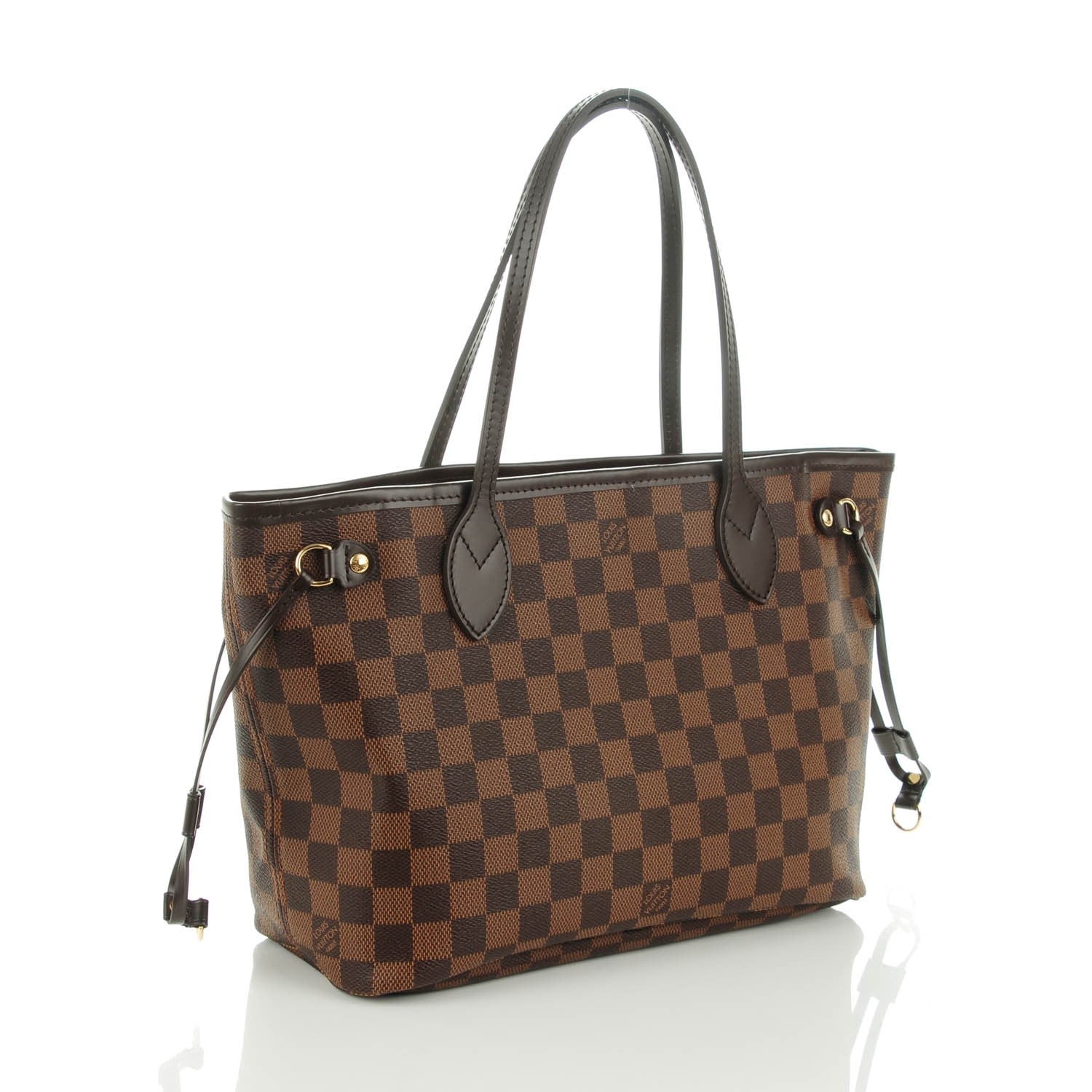 Louis Vuitton Damier Ebene Neverfull PM 3 of 7
