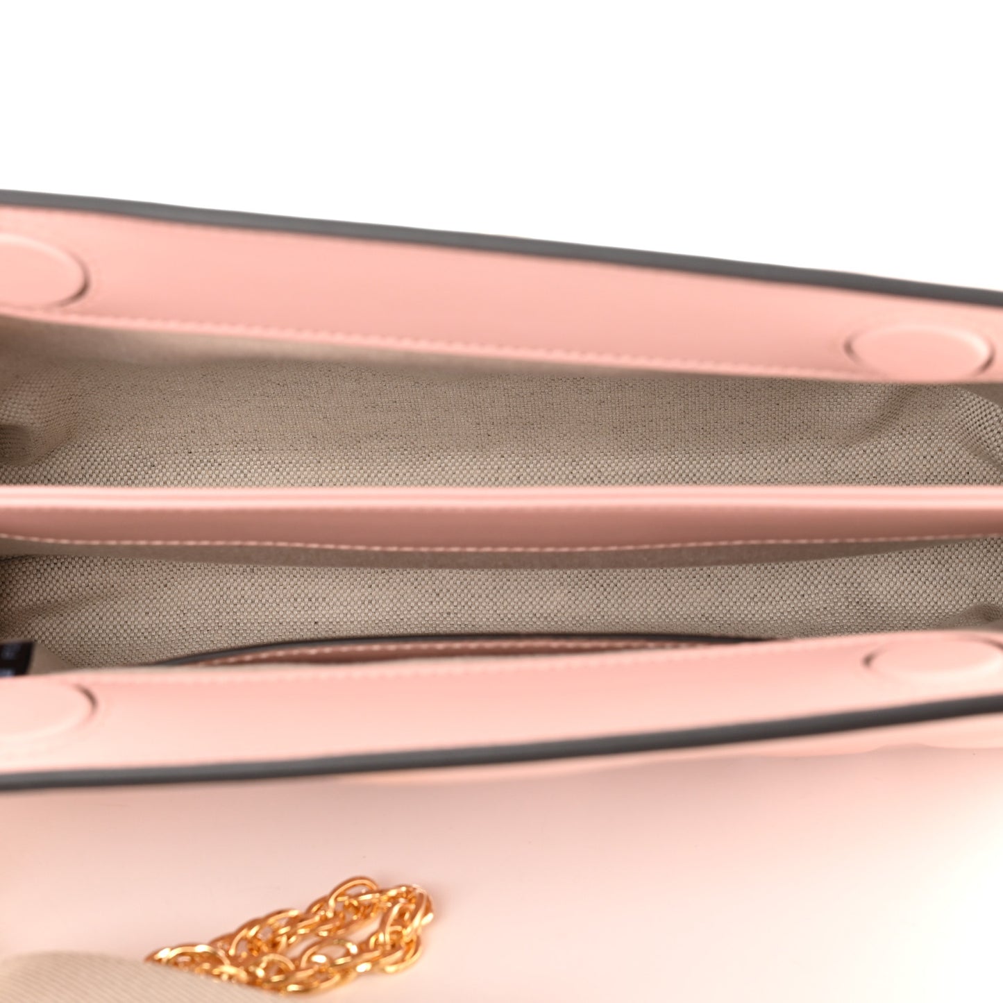 Calfskin GG Matelasse Small Slim Chain Shoulder Bag Perfect Pink Natural