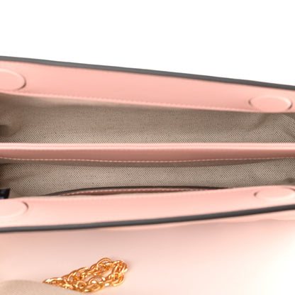 Gucci Calfskin GG Matelasse Small Slim Chain Shoulder Bag Perfect Pink Natural 5 of 10