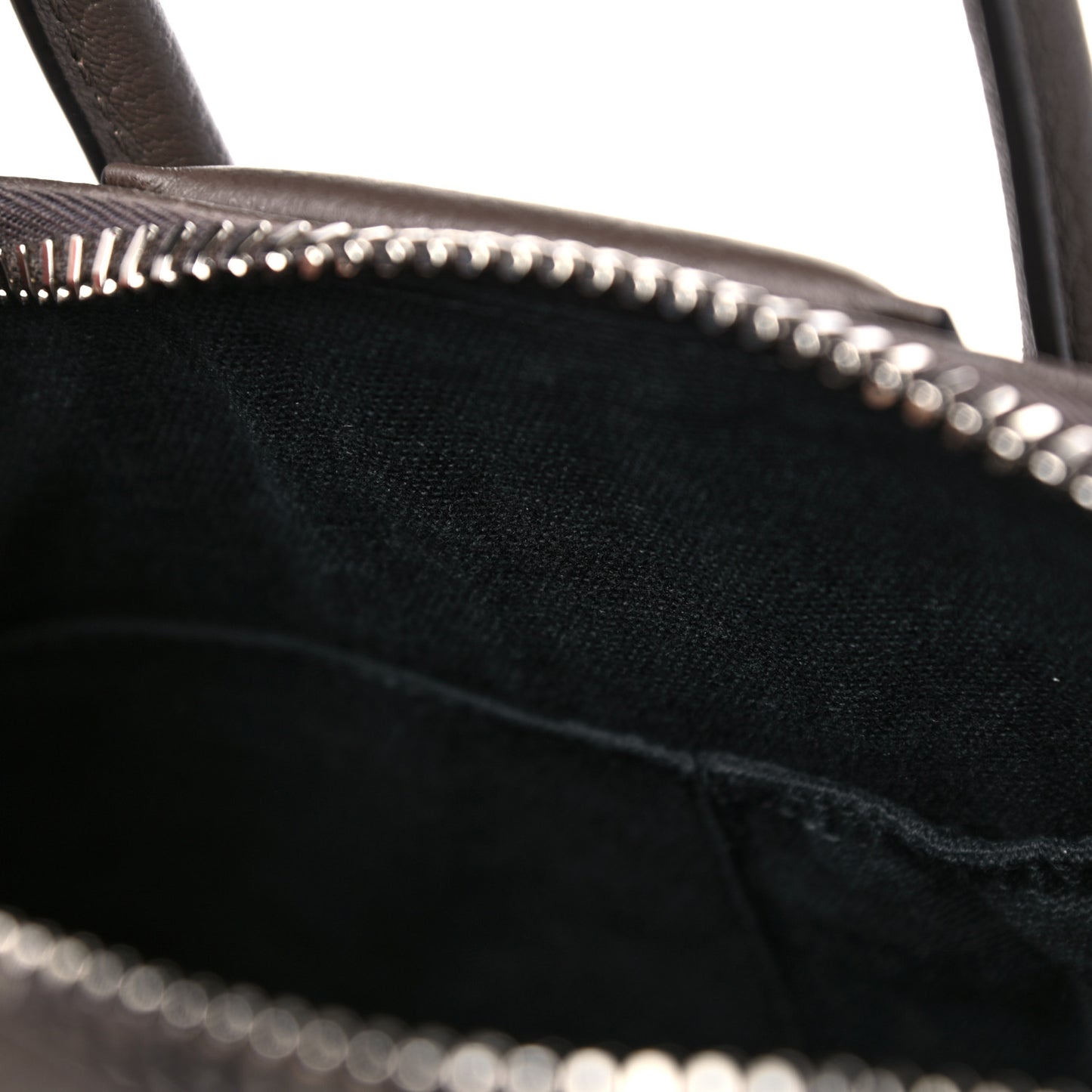 Sugar Goatskin Mini Antigona Heather Grey