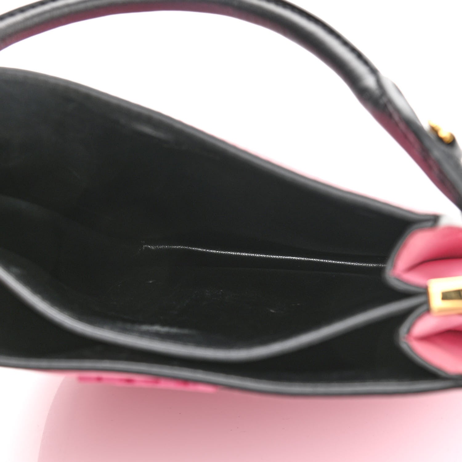 Prada City Calfskin Small Margit Bag Begonia Black 5 of 12