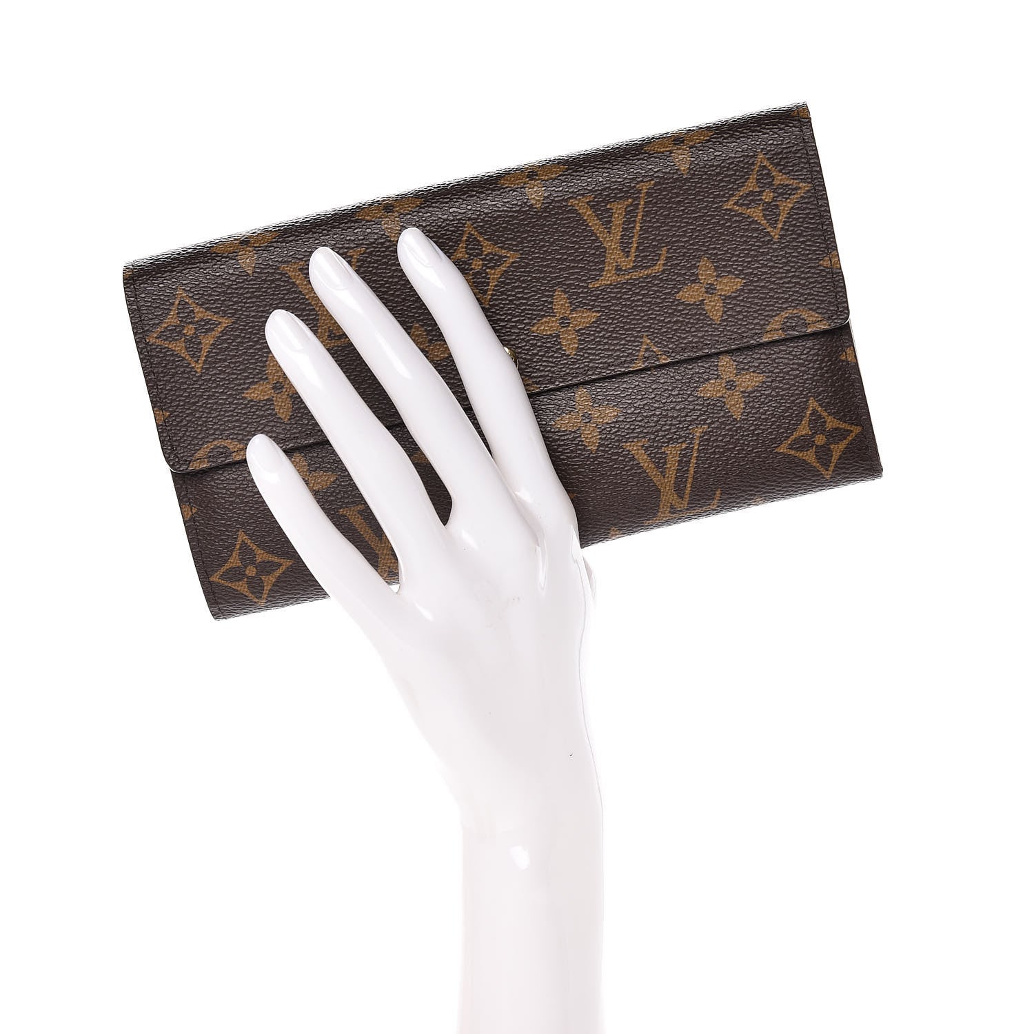 Louis Vuitton Monogram Sarah Wallet 2 of 14