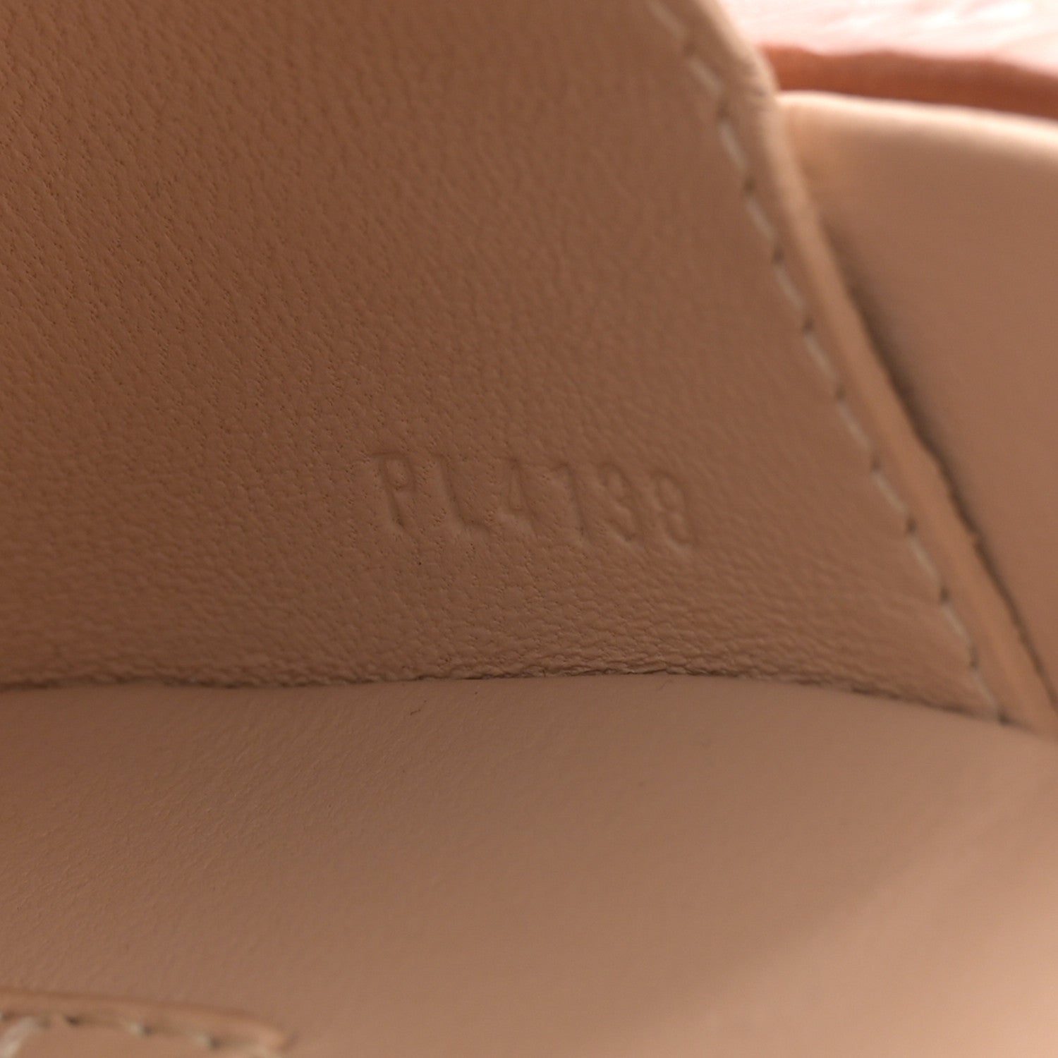 Louis Vuitton Calfskin Catogram Petite Boite Chapeau Tan 7 of 11