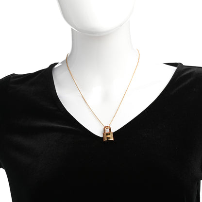 Hermes Swift Small O'Kelly Pendant Necklace Gold 2 of 6