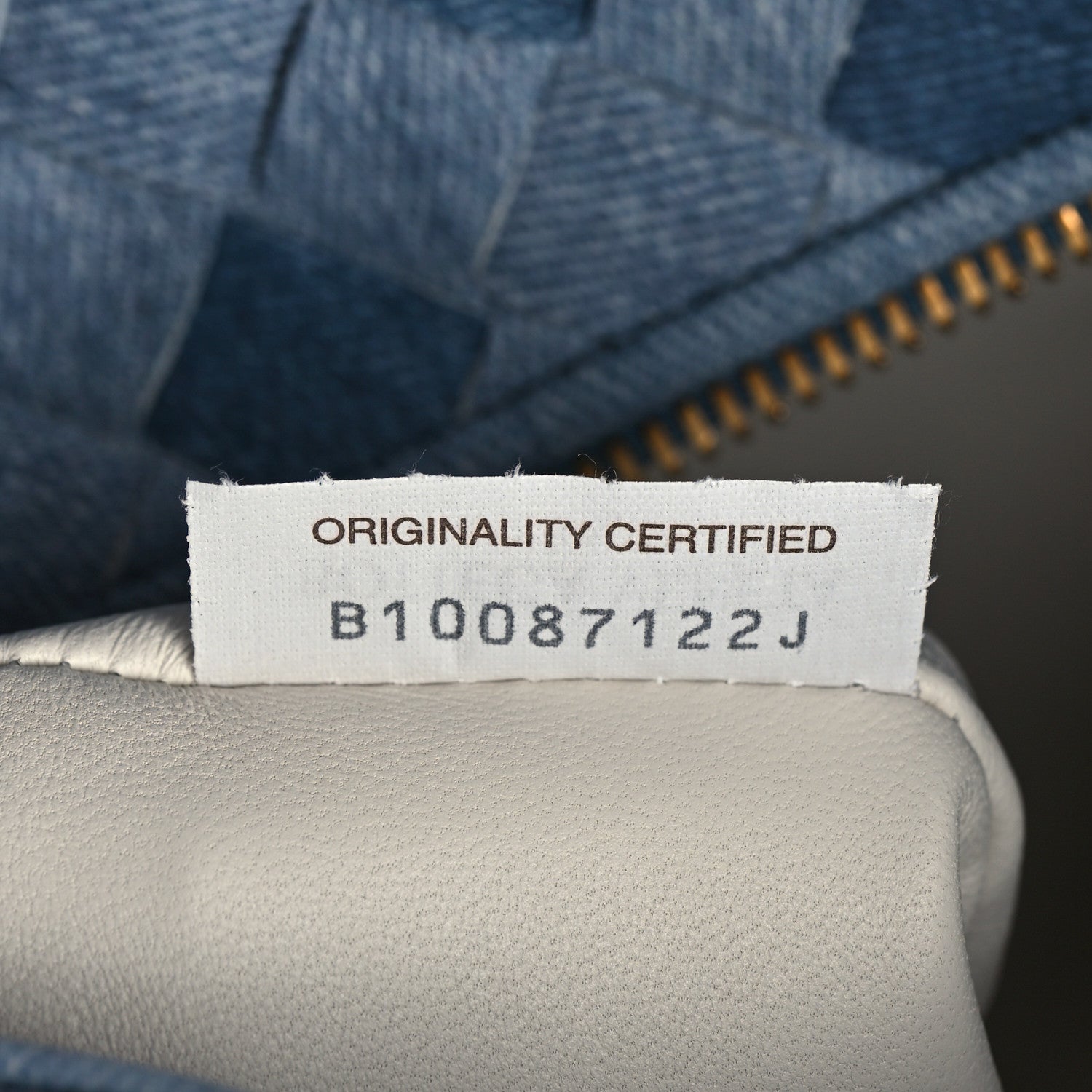 Bottega Veneta Nappa Denim Effect Intrecciato Teen Jodie Hobo Denim 6 of 8