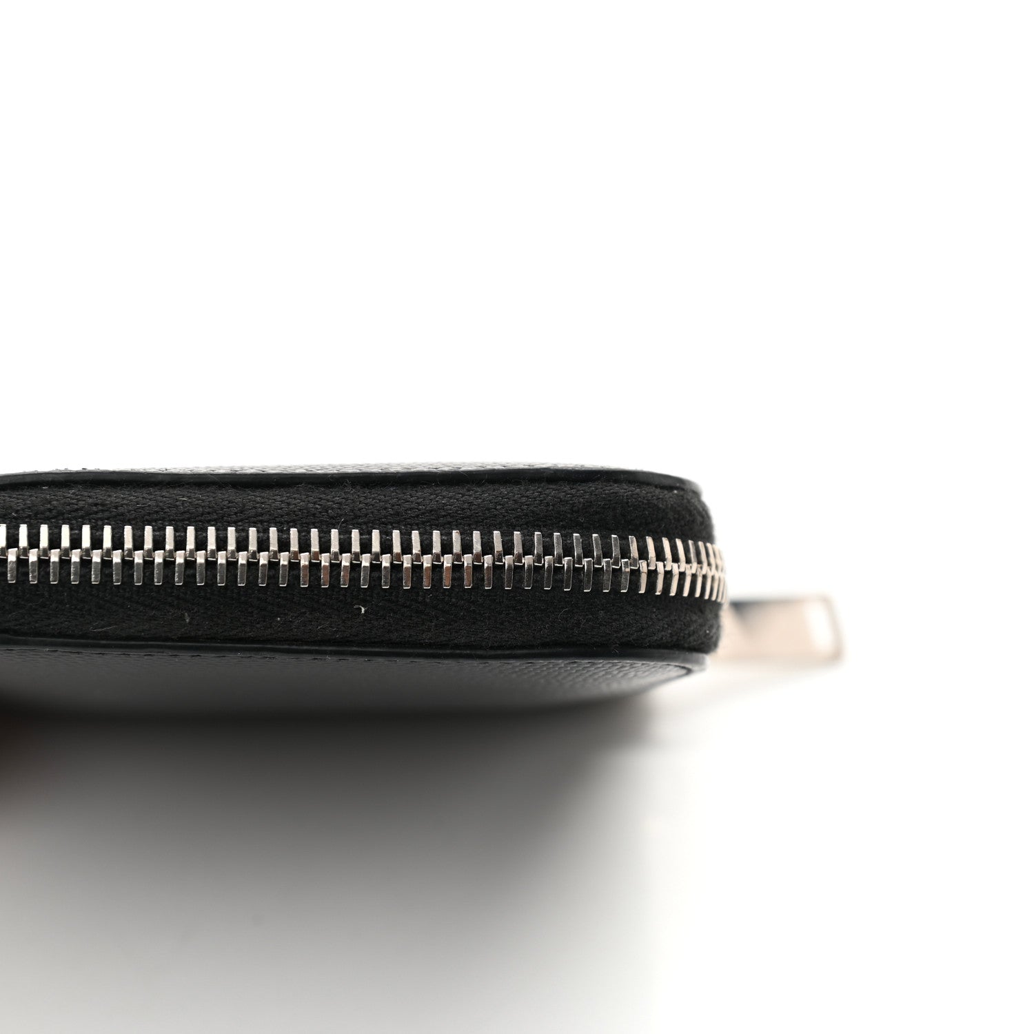 Saint Laurent Calfskin Rider California Zipped Coin Pouch Wallet Black 9 of 10