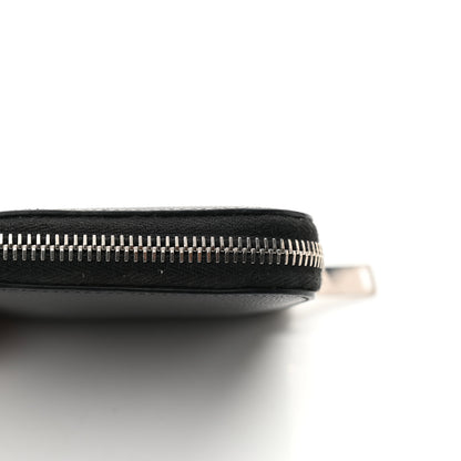 Saint Laurent Calfskin Rider California Zipped Coin Pouch Wallet Black 9 of 10