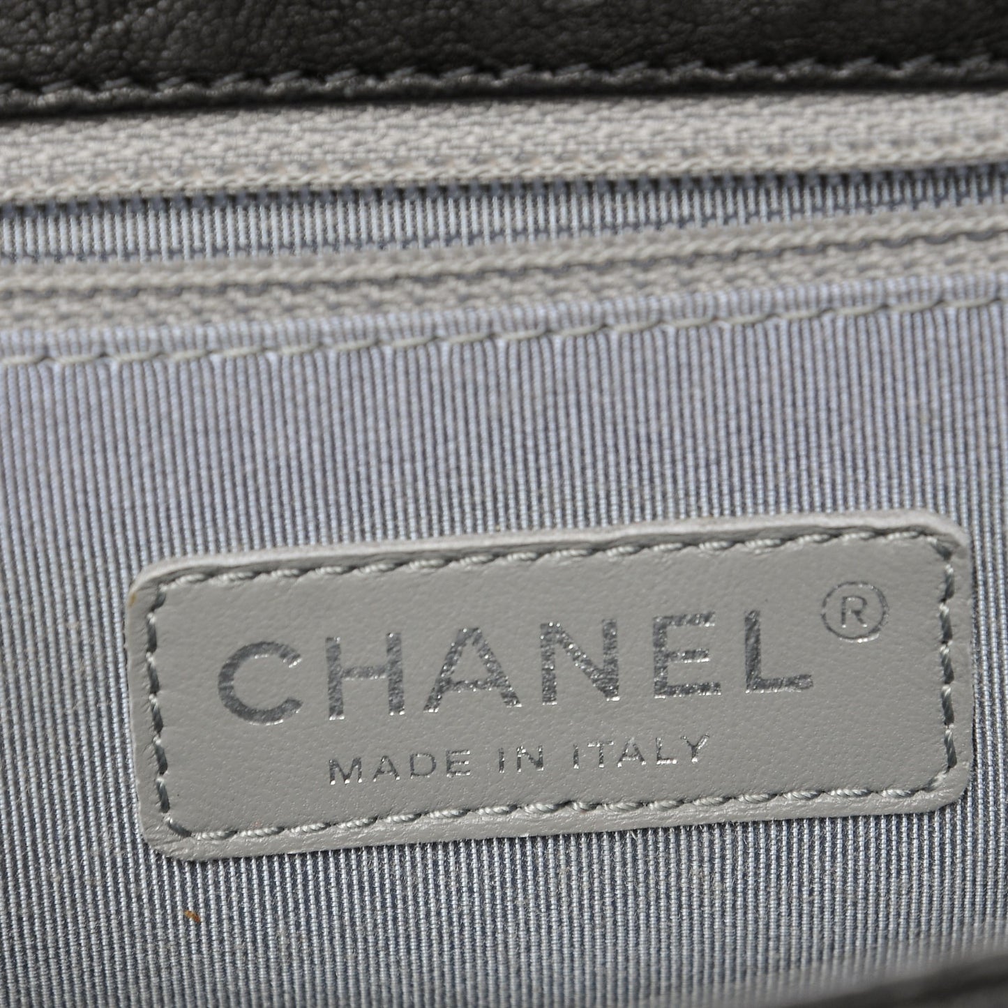 Washed Lambskin Quilted Mini Chain Around Flap Black