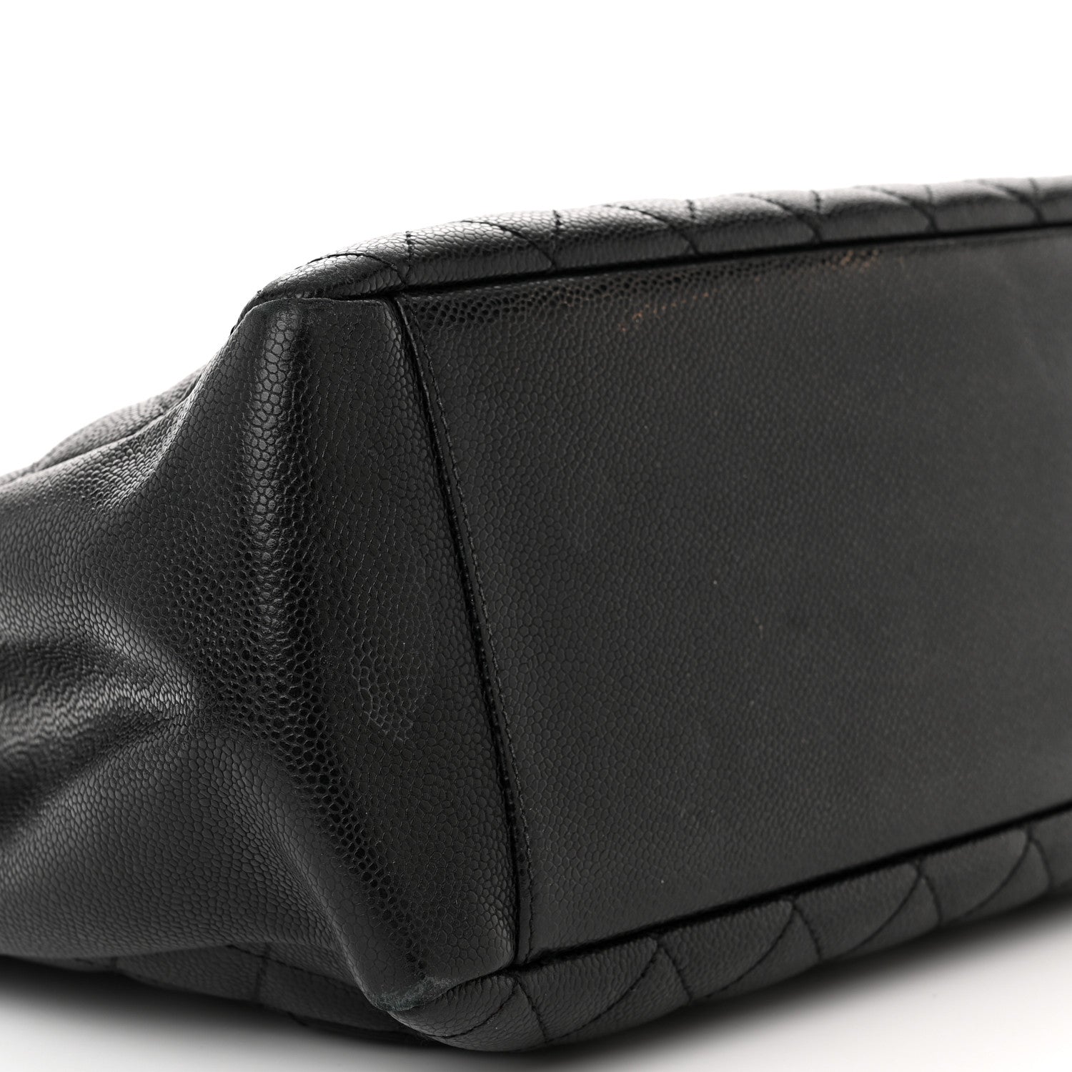 Chanel Caviar Quilted Grand Shopping Tote GST Black 9 of 14