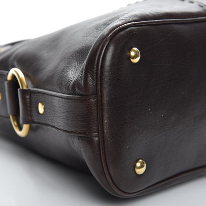 Saint Laurent Calfskin Large Muse Dark Brown 8 of 9