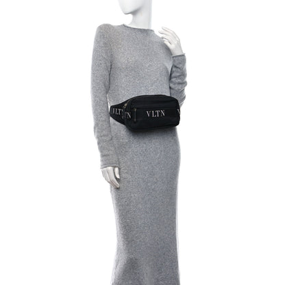 Valentino Garavani Nylon VLTN Belt Bag Black 3 of 8